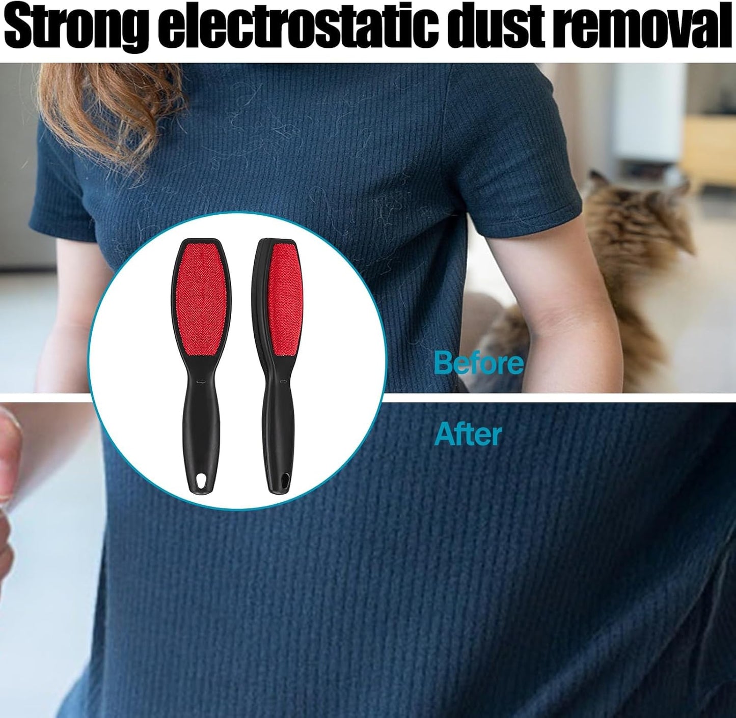 Black Lint Brush for Clothes