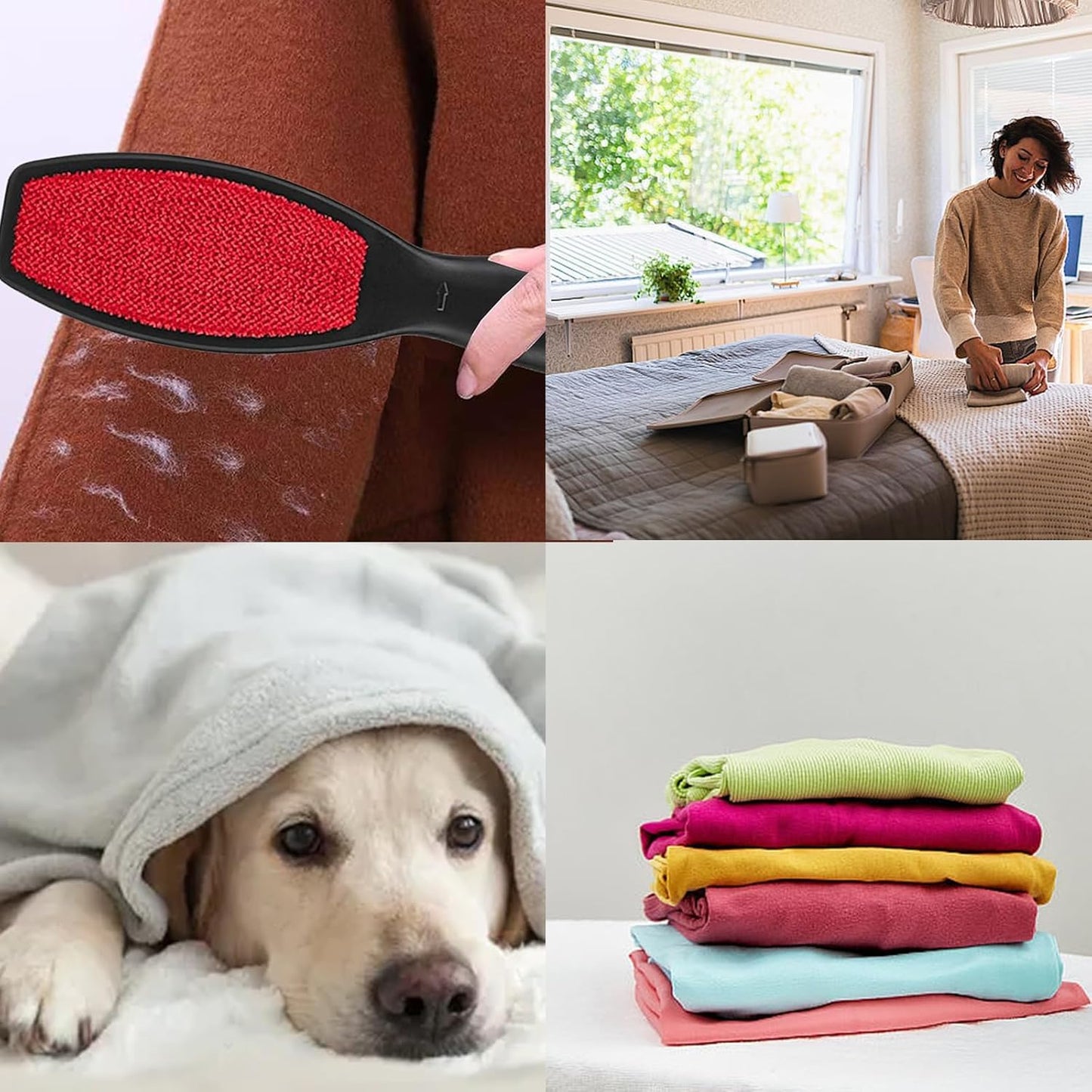 Black Lint Brush for Clothes